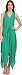BCBGMAXAZRIA Women's Klara Double Strap Wrap Top Handkerchief Dress