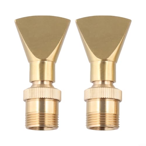 Common Adjustable Sector Nozzle Sprinkler Heads for Effective Garden Irrigation Pack of 2