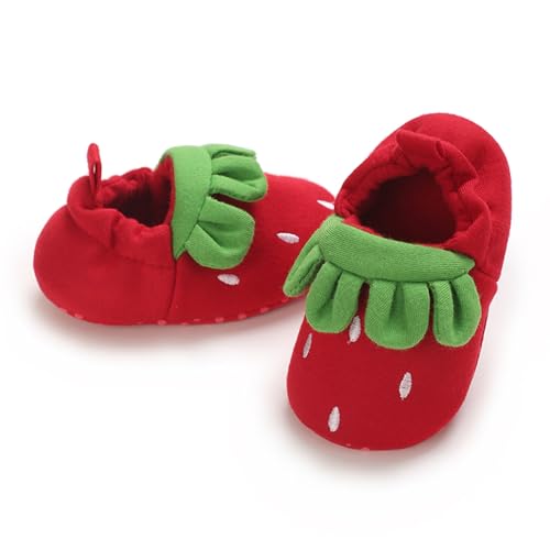 Newborn Baby Boys Girls First Walking Shoes Cartoon Crib Shoes Soft Slip-on Sneakers Infant Fall Winter Warm Shoes4