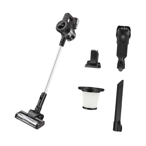 perfk Aspiradora inalámbrica portátil Potente Resistente, liviano, portátil para Cabello para Mascotas Alfombra de Madera Dura Oficina