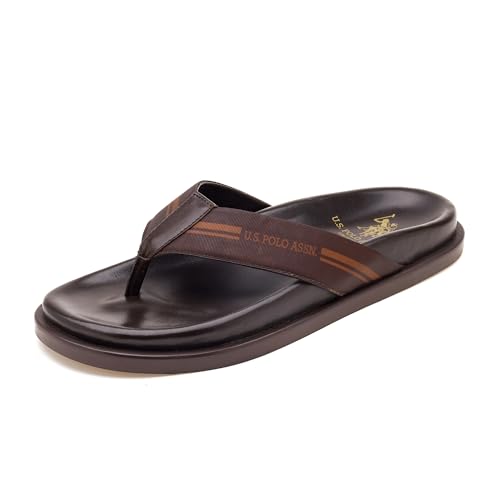Image of U.S. Polo Assn. Men's Leather Slipper