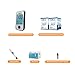 FORA Premium V12 Voice Blood Glucose Testing Kit with 100 Test Strips, 100 Lancets, 1 Blood Sugar Monitor, 1 Lancing Device, 1 Control Solution
