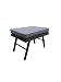 greemotion Rattan-Lounge Bahia Marvao, 2er Garten-Sofa inkl. Tisch & Hocker, Daybed für indoor & outdoor, Grau