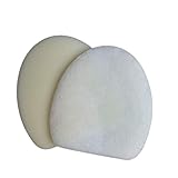 Crucial Vacuum Foam Filter Replacement - Compatible with Shark Vacuums - Part # XFF400 and Models NV400 Upright Vacuums - Vac Foam and Felt Filters for Home, House, Vacs - Bulk Pack (2 Pack)