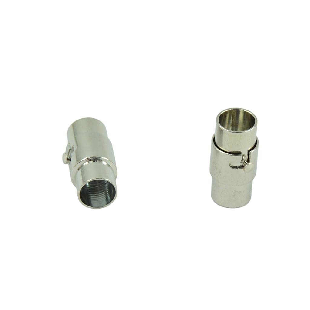 Magnetverschlüsse für Lederschnur, Armbandverbinder für DIY-Schmuck, 10 Sets