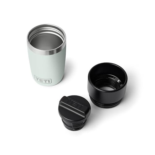Image of YETI Rambler 8 oz Travel Bottle, Stainless Steel, Vacuum Insulated with Leakproof Commuter Cap, Ridgeline