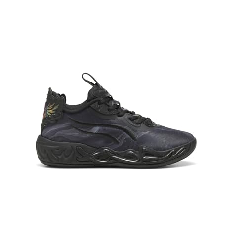 PUMA Kids Boys X Lamelo Ball Mb.04 Lo Team Basketball Sneakers Shoes - Black