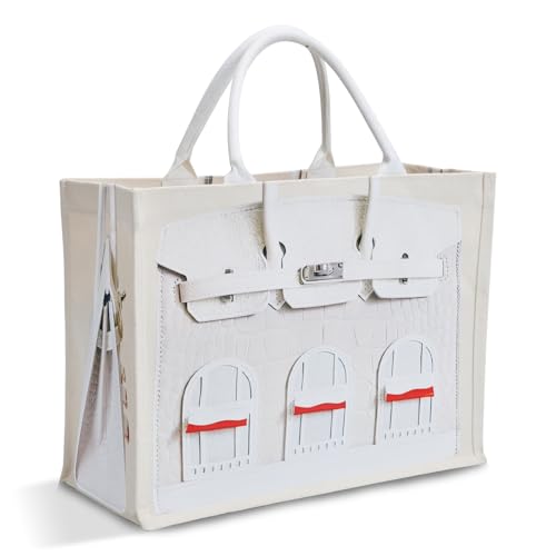 Bolso Tote de Lona Resistente 16oz para Mujer miniatura 1