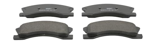 Plaquettes de frein Ferodo FDB1659 haute performance thermique avec réduction de bruit