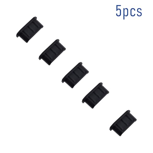 Image of 5 PCS Mini-HDMI Port Anti-dust Plugs, Silicone Covers Caps Stoppers, Port Protector for TV Computer Digital Socket Printer, 0.39 x 0.1 (LxW)