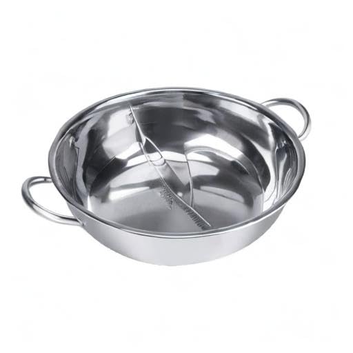 Double poêle plaque à induction Shabu pour soupe et canard mandarin 30cm - 8