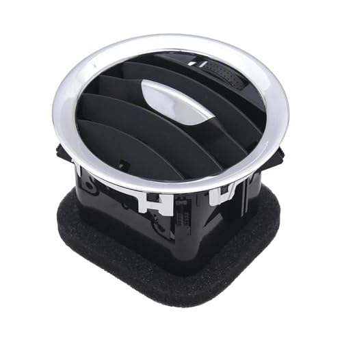 Bouche d'air climatisé chromée noire pour Vauxhall Opel Corsa D et Adam