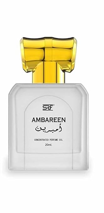 Image of Ambareen Luxury Concentrated Perfume Oil for Unisex, 20 ml | Long Lasting Non Alcoholic Attar | Rich Amber Musky Oriental Fragrance | Premium Arabic Perfume Oil