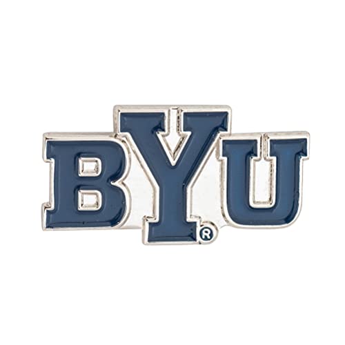 Image of Desert Cactus Brigham Young University Lapel Pin BYU Cougars Made of Metal for Formal Wear, Bag and Hat Jewelry, and Tie Tack