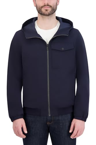 Image of Cole Haan Men's Casual Durable Classic Sleek Nylon Coat