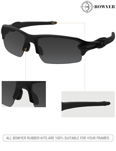 Image of Bowyer Replacement Rubber Kits Compatible with Oakley Flak 2.0 /Flak 2.0 XL Sunglass
