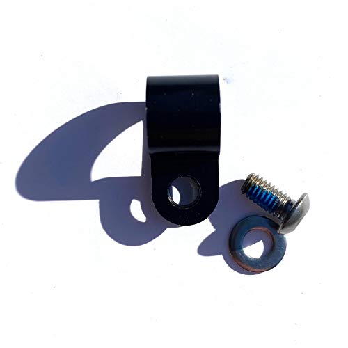 Fixer le câble moteur Brompton efficacement avec ce clip P noir - 2