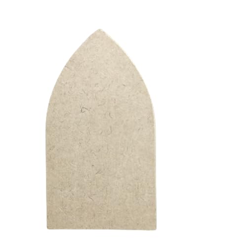 Craftniche Mini jharokha Base MDF Cutout for DIY Art and Craft, Wall Hanging Decorations, Festival Gift, Wedding (19 cm X 30cm) (Set of 6)-image-12