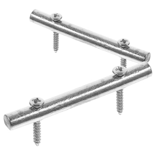 EXAOMBLE Juego 2 Tensores de Cuerdas para Guitarra Eléctrica Barra Fija de Cuerda de Metal Plateado...