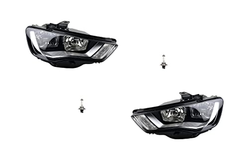 Phares Audi A3 8V H15 avec kit LED H7 gauche et droite