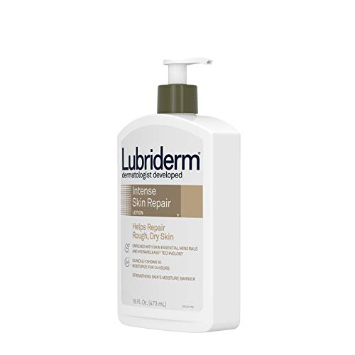 Lubriderm Intense Dry Skin Repair Lotion For Relief Of Rough, Dry Skin, Fast Absorbing, 16 Fl. Oz (Pack Of 6) #TOP2