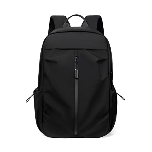 Zainetti Cartelle per la scuola Zaino Scuola Casual Uomo Donna Zainetto per Adolescenti Studenti Scuole Università Viaggiare Daypacks Impermeabile Poliestere Nero