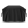 SunPatio Griddle Cover for Blackstone 28" Pro Series Griddle, Outdoor Waterproof Flat Top Gas Grill Cover 60 Inch, All Weather Protection Cooking Station Grill Protector, Black