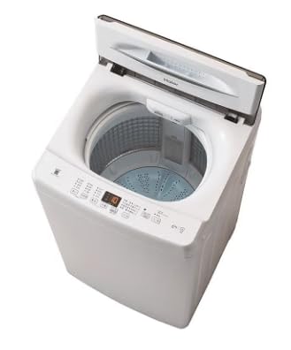 Amazon | Haier 洗濯機 6.0kg ステンレス槽 1人暮らし ホワイト 清潔