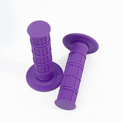 Moto Racing ATV Suvs CRF YZF.rmz KLX 22 mm/24 mm manico in gomma gel la maniglia più morbida del manubrio (colore: viola)