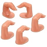 5PCS Nail Art Übungsfinger-Maniküre-Werkzeug Professionelle Nagellack-Trainingsform für Kunstanfänger für den täglichen Gebrauch