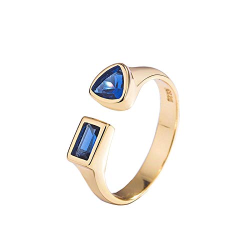 Preisvergleich Produktbild nobrand Zircon Creative Einfache Öffnung Verstellbarer Damenring