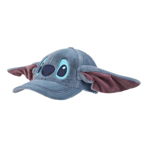 Disney Stitch Big Face Adult Unisex Blue Adjustable Hat
