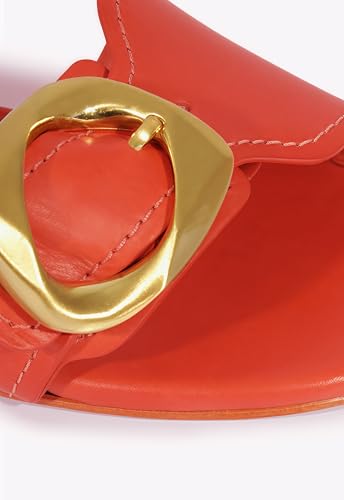 Buckle Slide Heeled Sandals for Women with 2.25 Inch Stiletto Heel3