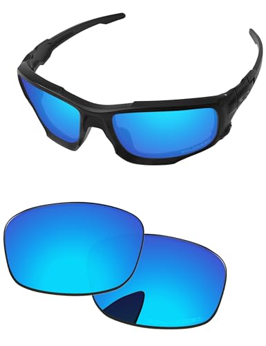 Image of Replacement Lenses for Oakley Si Ballistic Shocktube OO9329 Sunglass - Precision Fit, UV Block & Impact Resistant