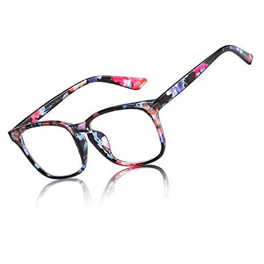 DUCO Blue Light Blocking Glasses for Women Men Computer Gaming Reading Glasses Anti Digital Eye Strain 5201