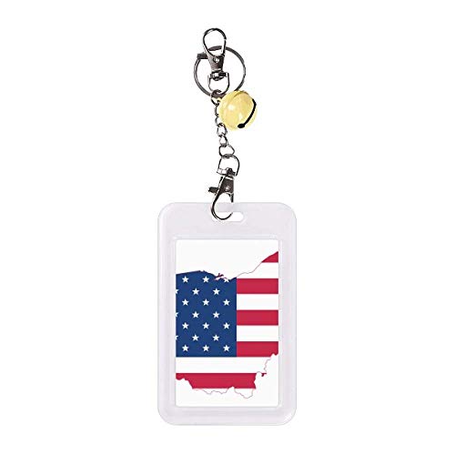 Étui pour carte de crédit motif USA jaune une idée cadeau utile