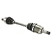 TRQ Front CV Axle Shaft Assembly Set Driver & Passenger Side Compatible with 2006-2015 Honda Civic