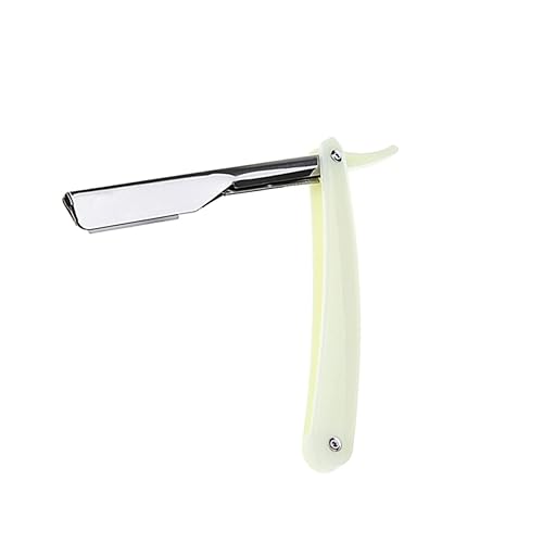 FOMIYES Afeitadora de barba para hombres, maquinilla de afeitar recta de seguridad, maquinilla de afeitar recta para hombres, maquinilla de afeitar