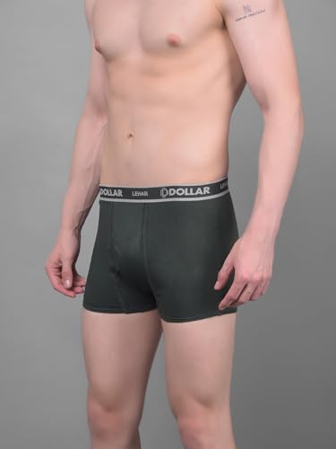 Image of Dollar Lehar Mens Combed Cotton Trunk - Actual Colour May Vary