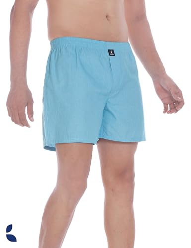 Image of Cotton Boxer Shorts for Men, Breathable, Comfortable & Lightweight (Pack of 2)