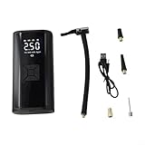 Design portable pour les voyages : la pompe à air légère s'adapte parfaitement au rangement du véhicule, parfaite pour les urgences sans fil sur la route