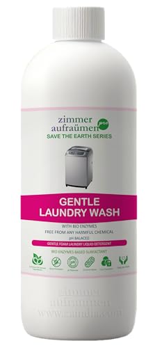 Zimmer Aufraumen LAUNDRY LIQUID DETERGENT for Top Load Machine & Bucket Manual Wash with Bio Enzymes & Lavender Extracts (450 ML) (B0BN3XQN3W) Amazon Price History, Amazon Price Tracker