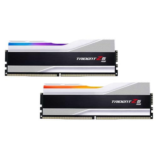 Image of G.Skill Trident Z5 RGB 32GB (2 * 16GB) DDR5 6000 MHz CL40-40-40-96 1.35V Desktop Memory RAM - F5-6000J4040F16GX2-TZ5RS