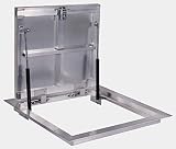 Schachtabdeckung 600 x 600 mm (P) Schachtdeckel Bodenluke Revisionsschacht Kanalschacht Title