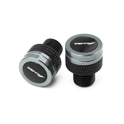 Tapa del tornillo del espejo retrovisor YZF R1 R1M R1S 2014-2025 en aluminio CNC negro