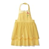 [ベルメゾン] ディズニー キッズ エプロン ドレス プリンセス コスプレ 子ども 女の子ベル 100（90～100）
