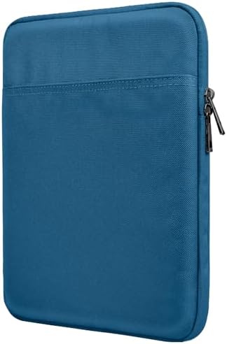 TiMOVO 9-11" Funda para Tableta Compatible con iPad 11" A16 2025, iPad 10,9"/10,2"/Air 11", Galaxy Tab A9+/A11 Plus 11", Compatible con Smart Keyboard, Pavo Real Azul