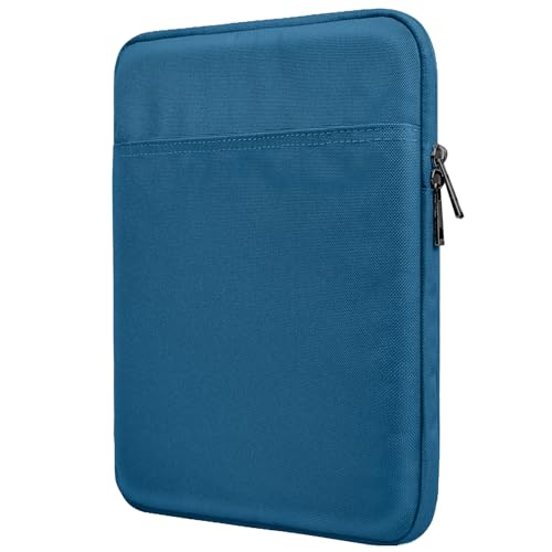 TiMOVO 9-11" Tablet Sleeve Bag for iPad 11-inch A16 2025, iPad 10th Gen. 10.9", iPad 10.2", iPad Air 11 Inch/5th/4th Gen. 10.9", Galaxy Tab A9 Plus 11", Protective Bag Fit Smart Keyboard, Peacock