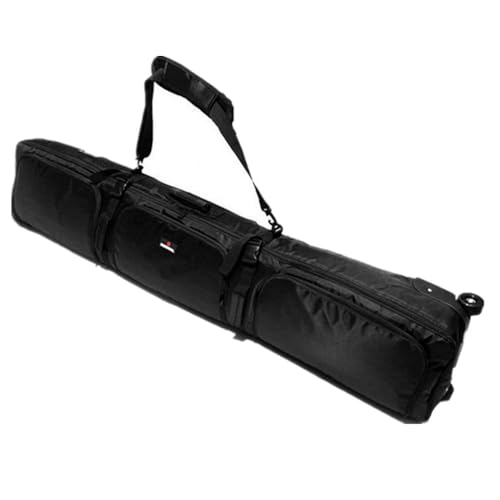 UNISTRENGH Fully Padded Travel Ski Snowboard Bag with Wheels 156cm