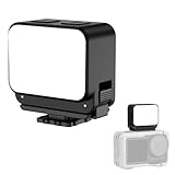 Magnetic Fill Light for DJI Osmo Pocket 3, 4 Brightness Levels 3 Color Modes Lightweight Mini Magnetic Fill Light with Charging Cable for Vlog Shooting Night Lighting